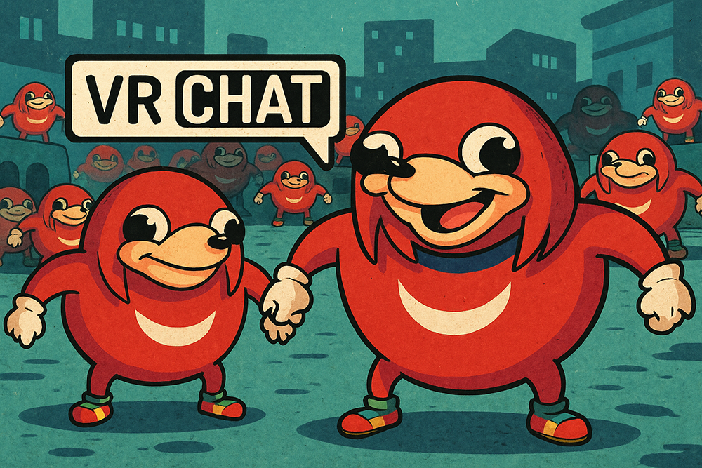 VRChatが人気になったきっかけ（Ugandan Knuckles, VRChatミーム文化）